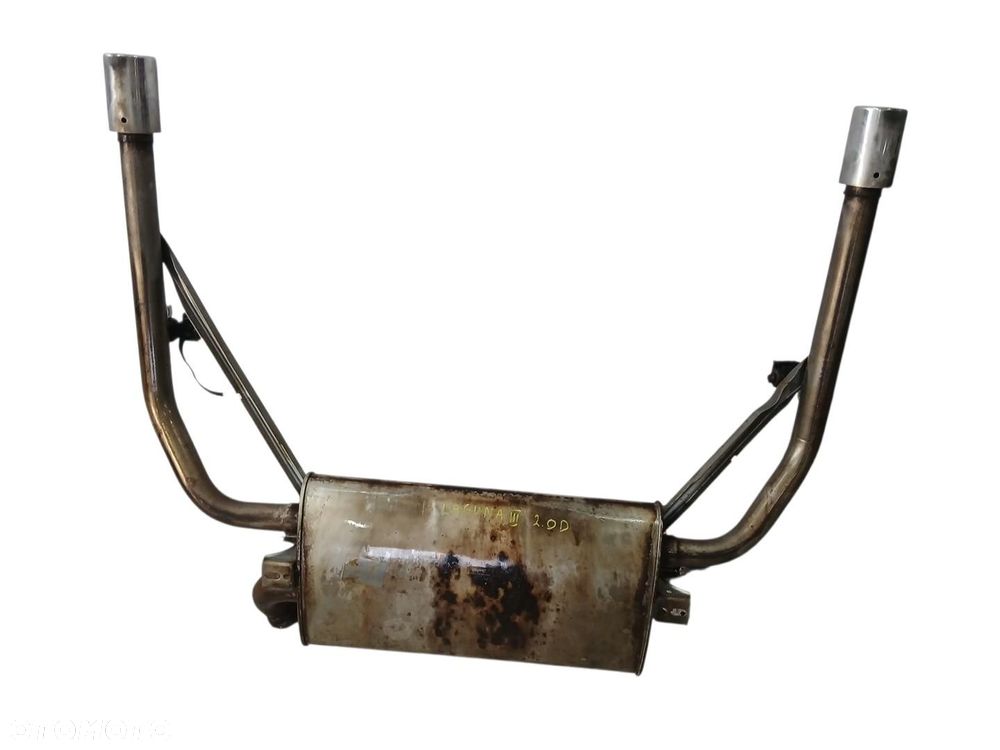 TŁUMIK KOŃCOWY WYDECH RENAULT LAGUNA III 2.0 DCI TŁUMIK KOŃCOWY - 1