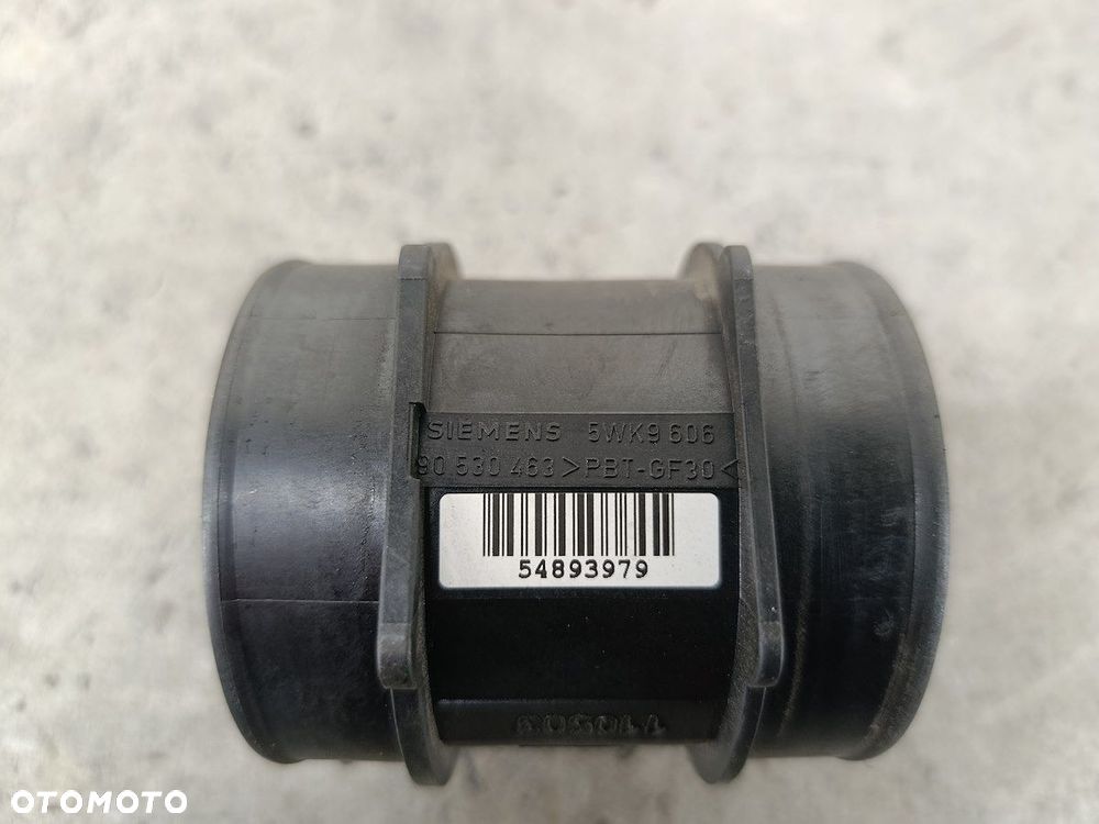 PRZEPŁYWOMIERZ POWIETRZA OPEL SIGNUM 5WK9606  90530463 1.8 16V - 6