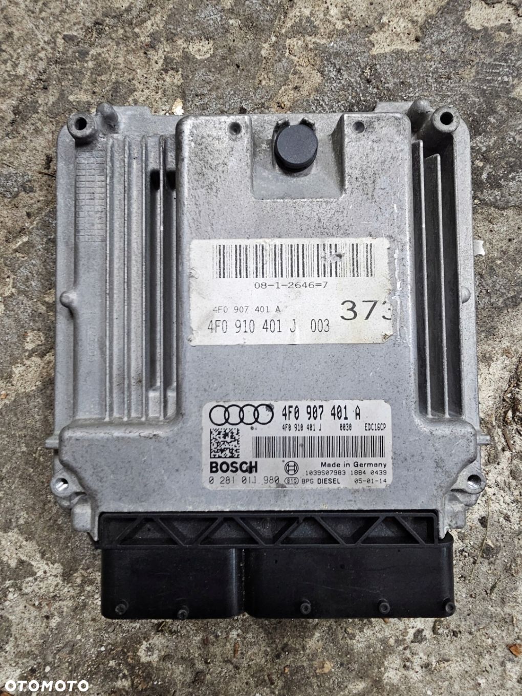 KOMPUTER STEROWNIK SILNIKA AUDI A6 C6 05 3.0TDI 4F0907401A - 1