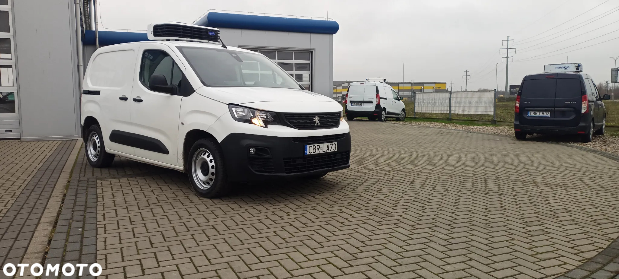Peugeot Partner Berlingo Combo Doblo Automat Izoterma Chłodnia Mroźnia do lodów minus 20 stopni 220V grzanie - 16