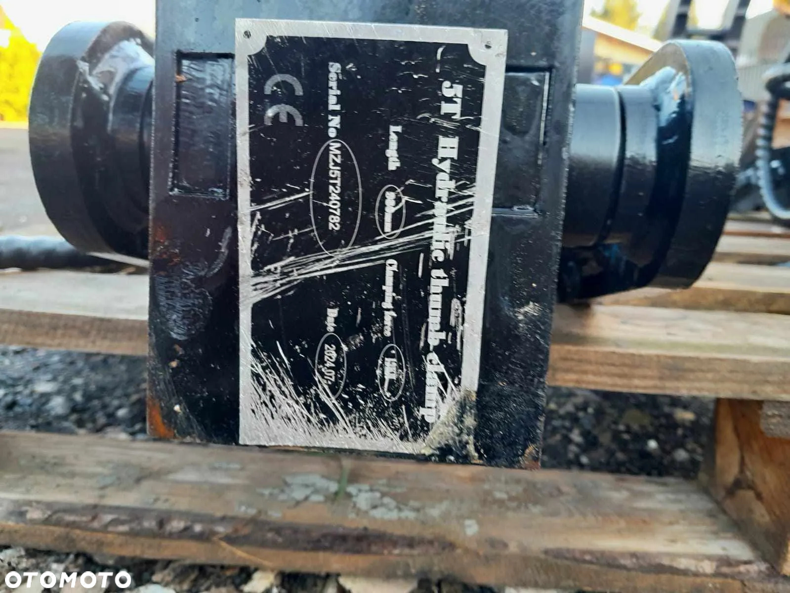 Kciuk do koparki mini koparki 5t pazur hak chwytający łapa dociskowa chwytak hydrauliczny NOWY - 8