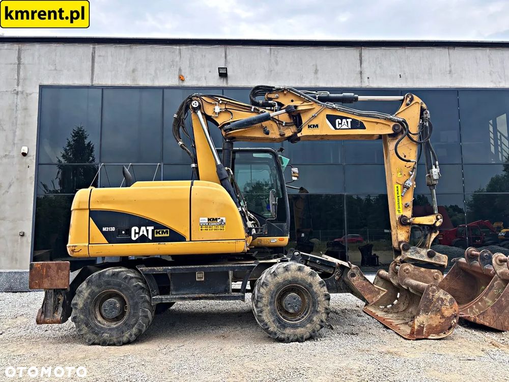 Caterpillar M313D KOPARKA KOŁOWA 2014R | CAT M313D, JCB JS145W,  160W, Komatsu PW148-8, PW158-11, Volvo EW160D, EW140D, Liebherr A 314,  316, 918, Doosan DX140W, Doosan DX160W, Hyundai R140W-9, Hyundai HW160, Hitachi ZX140W-3, ZX160W-3, Mecalac 12MXT, 12MTX, Terex TW160, New Holland MH5.6 - 4