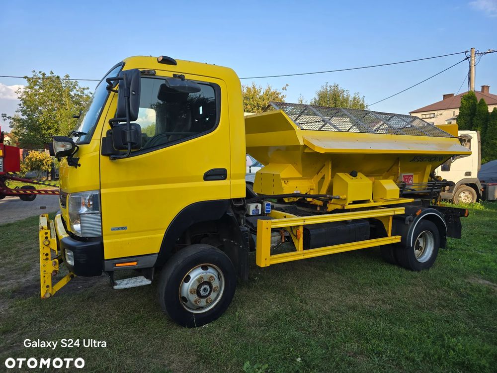 Mitsubishi 4x4 canter fuso daily 6c18 pługopiaskarka piaskarka solarka hydraulika econ Schmidt - 8