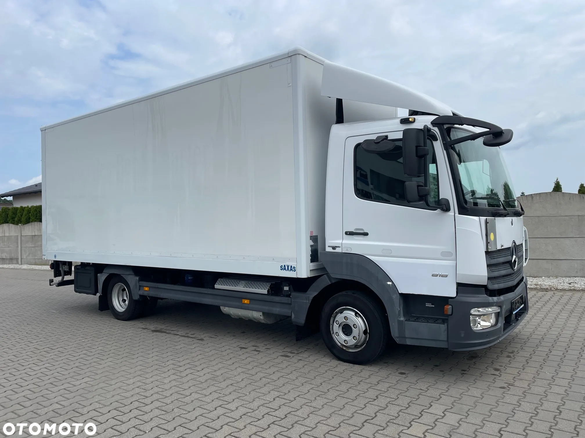 Mercedes-Benz ATEGO 818 klima, pneumatyka! - 4