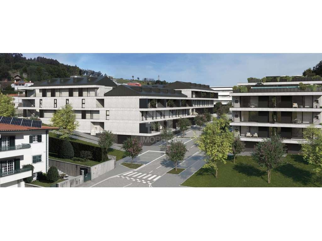 APARTAMENTO T0+2 DUPLEX COM VARANDA, PISCINA E GARAGEM | SETE FONTE... - Grande imagem: 3/12
