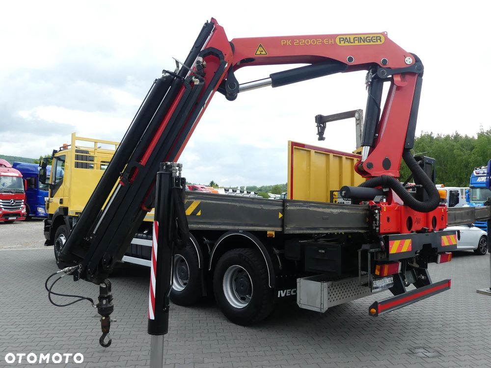 Iveco TRAKKER 450 / 8x4 / EURO 6 / HDS PALFINGER PK 22002-EH / NISKI PRZEBIEG / - 6