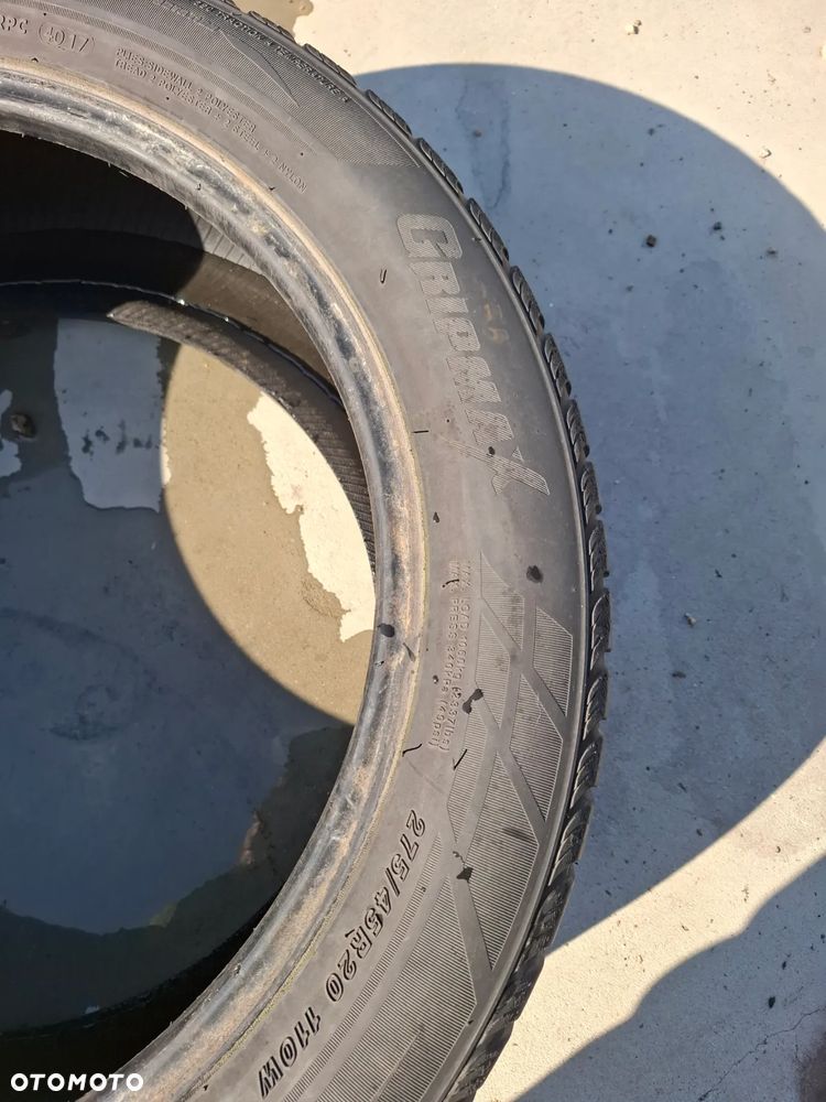 Opony 275/45/20 275/45R20 R20 Zimowe 2x Bieżnik 5-6mm - 10