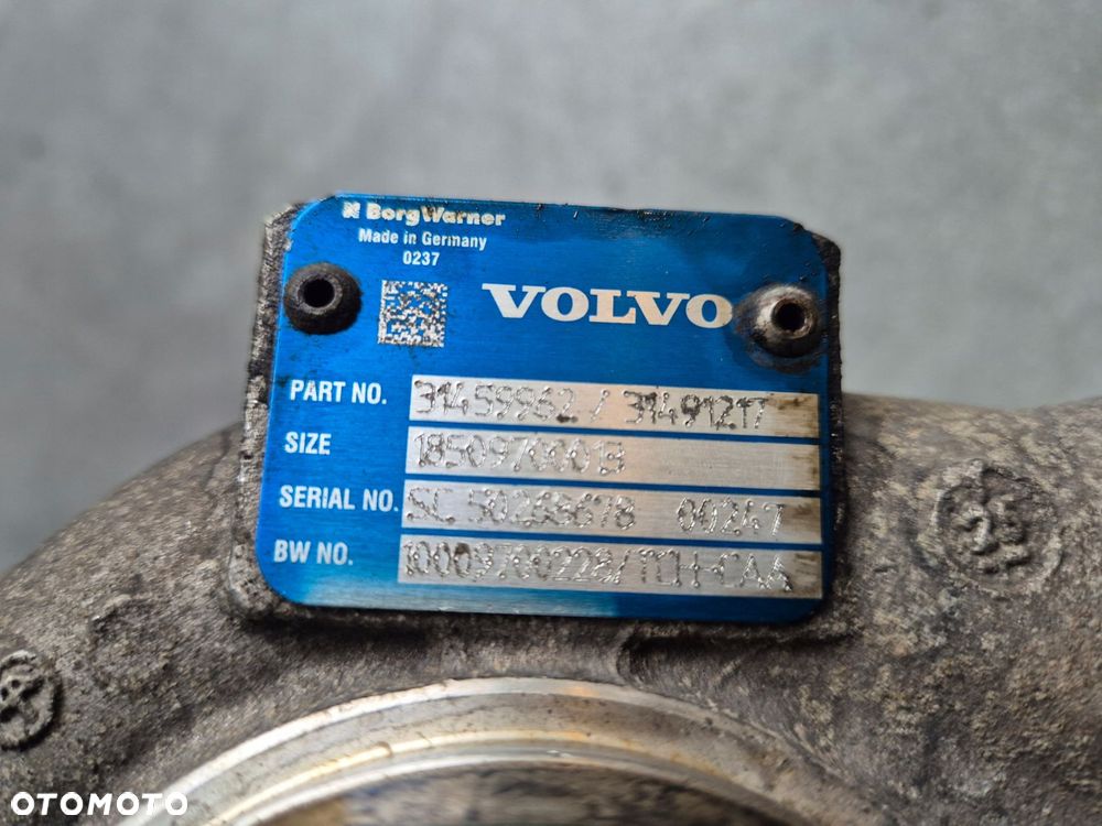 turbosprezarka volvo s60 ii v60 lift 31459962 - 2