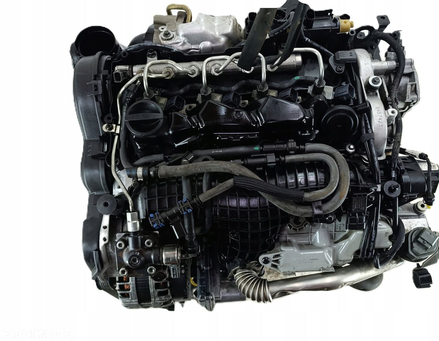 KOMPLETNY SILNIK DIESEL VOLVO V40 S60 S90 V90 XC90 2.0 D4 D4204T14 - 4