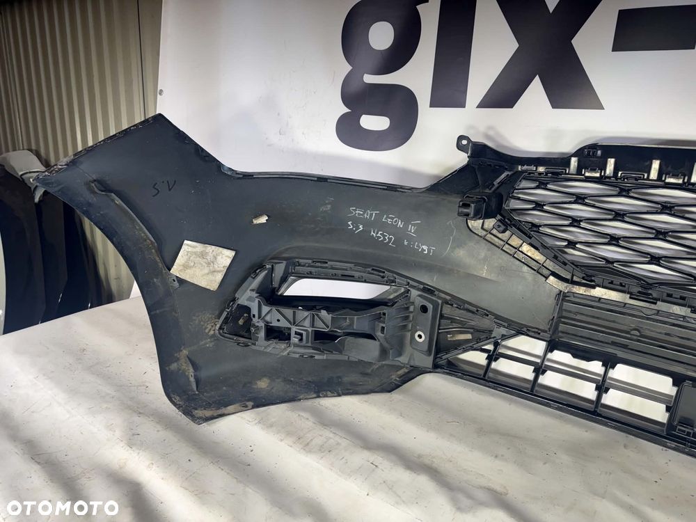 Seat Leon IV Zderzak Przód Przedni 4xPDC Radar LY9T 5FA807221 20-24 - 11