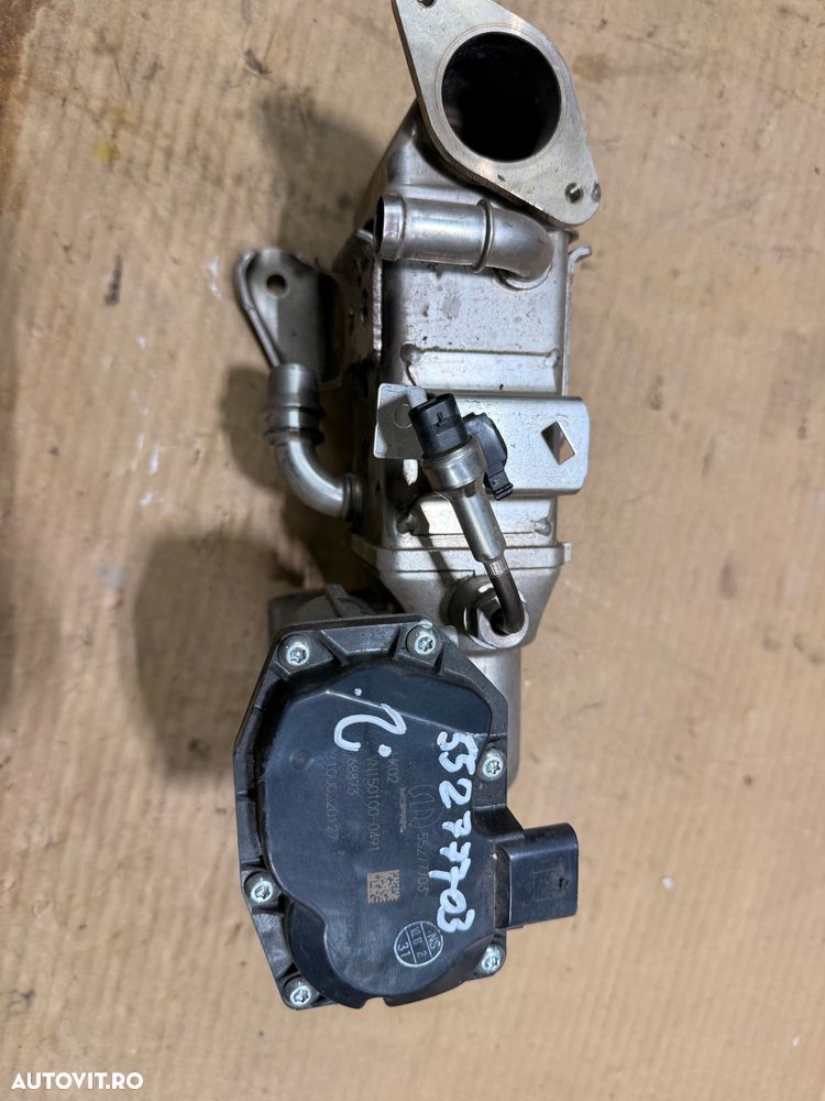 Valva EGR si racitor gaze ALFA ROMEO STELVIO 2.2 diesel an 2017-2024 cu 10.000 km cod 55277009 si 55277703 - 2