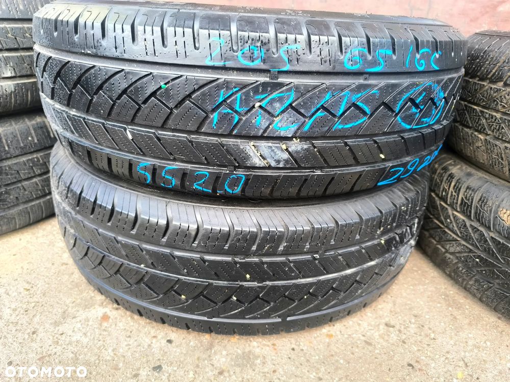 205/65R16C 107/105T 16 C Opony Całoroczne Wielosezonowe ATLAS GREEN VAN 4S 5,5mm Legnica ALU-RAD 20r. 205/65 - 1