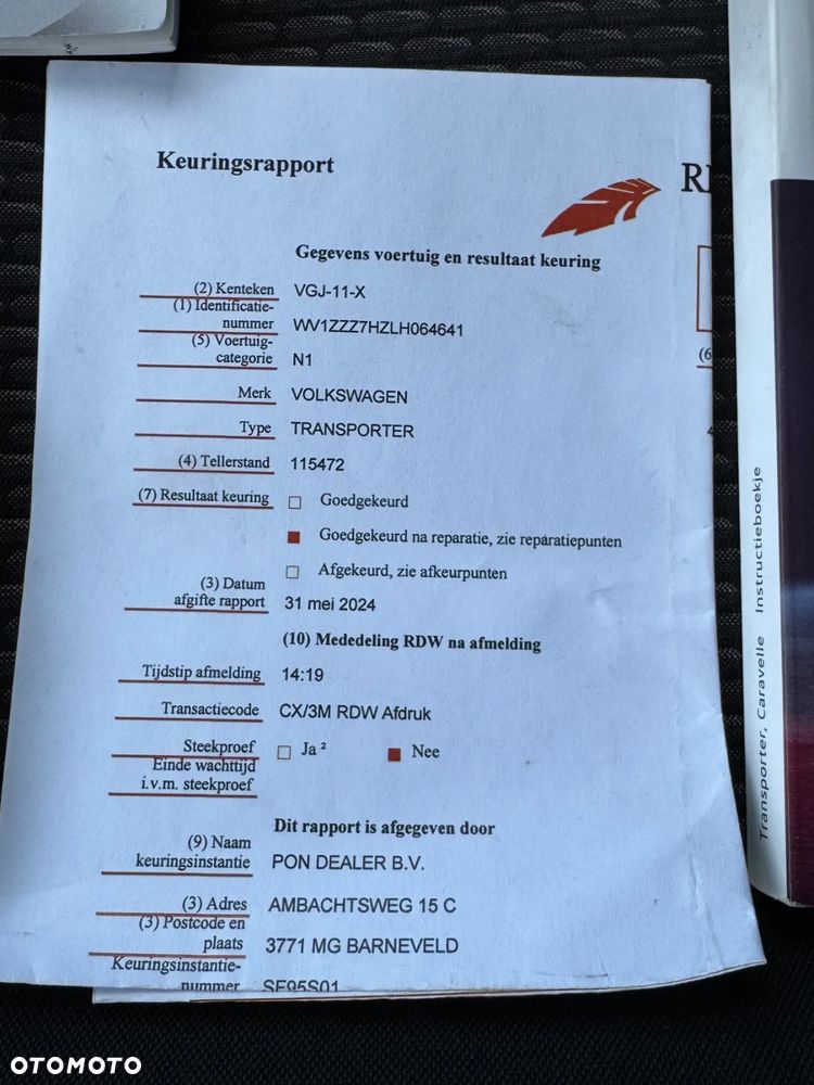 Volkswagen TRANSPORTER LONG  DŁUGI T6 LIFT - 37