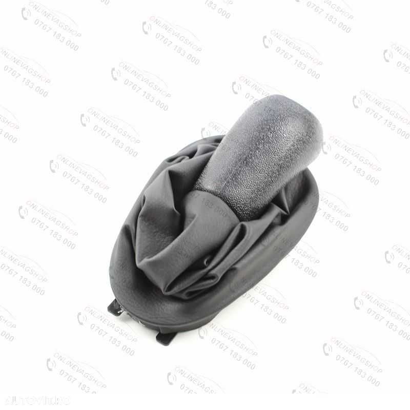 Nuca piele + manson schimbator Dacia Logan 2004-2012, Renault Clio 2 - 14