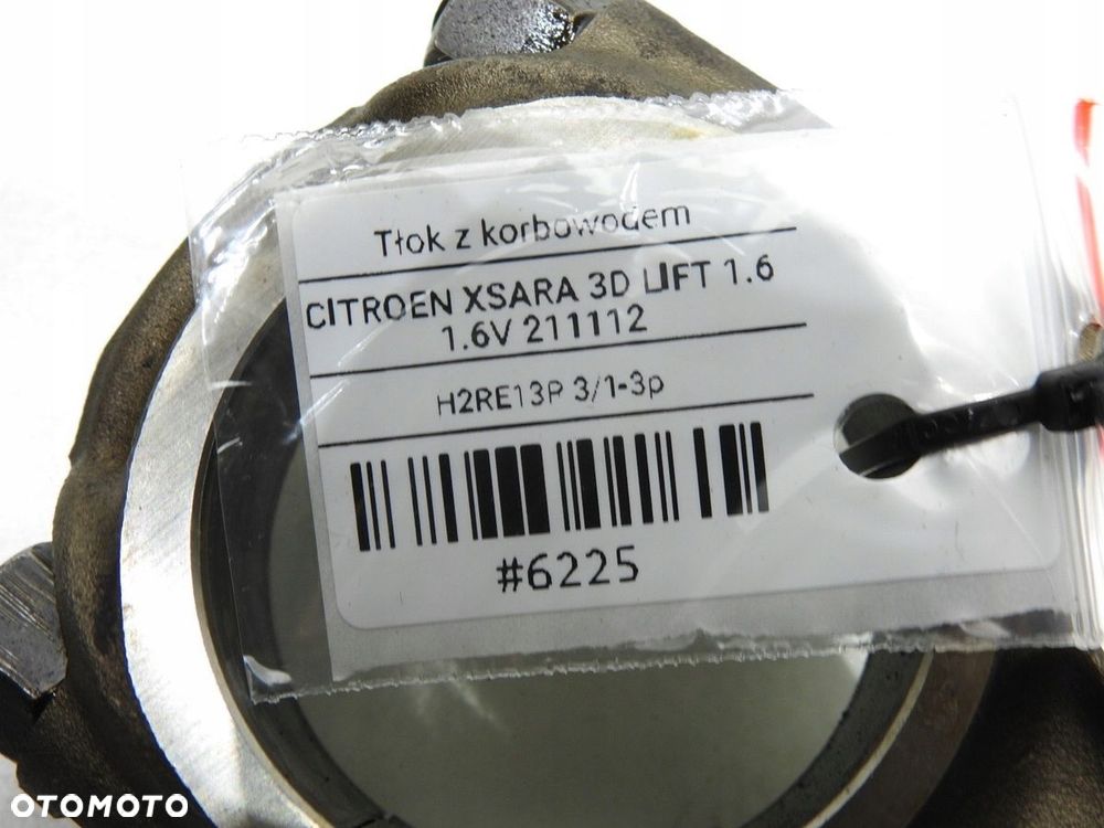 TŁOK TŁOKI KORBOWÓD CITROEN XSARA 1.6 16V - 7