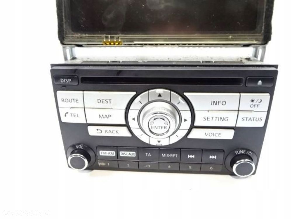radio cd wyświetlacz nissan x-trail t31 - 6