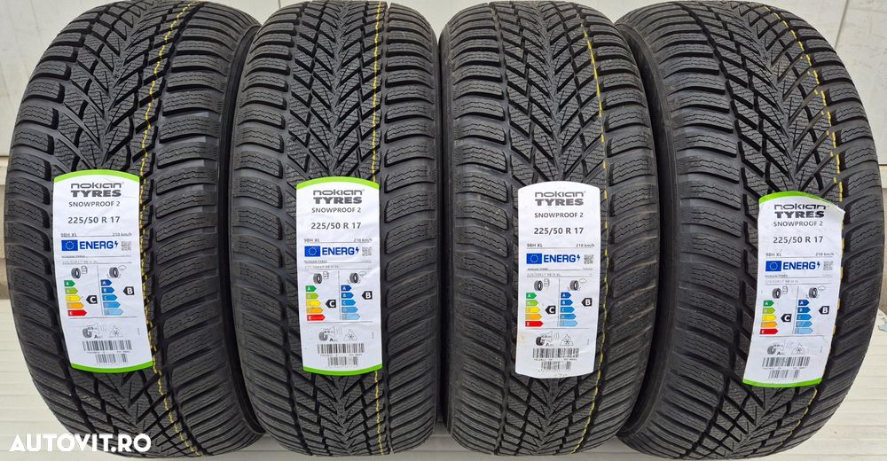 225/50 R17, 98H, NOKIAN SnowProof 2 XL, Anvelope de iarna M+S - 1