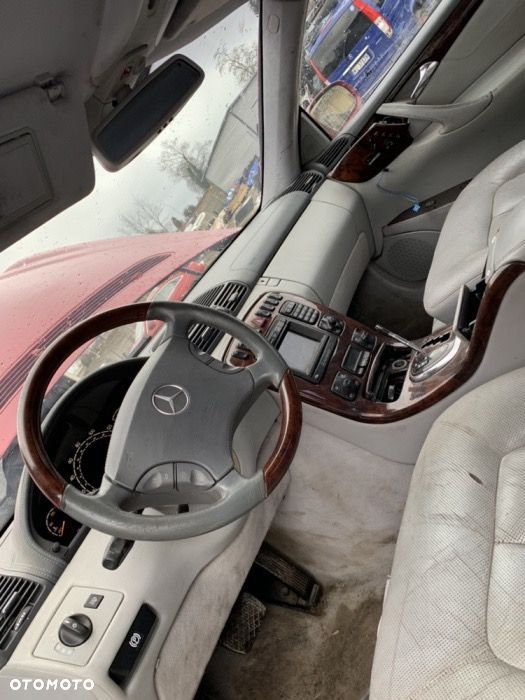 Mercedes CL 215 przekładka anglik a  konsola deska kokpit - 1