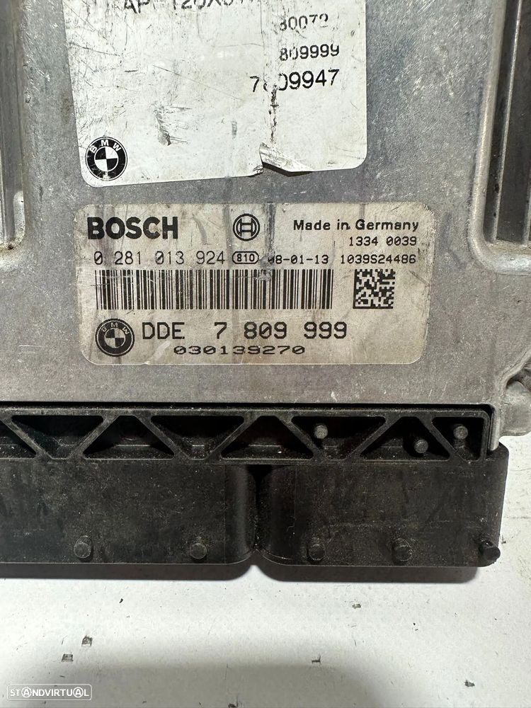 .Centralina Bosch Original BMW N47D20 N47 7809999 0281013924 2007 - 2010 - 7
