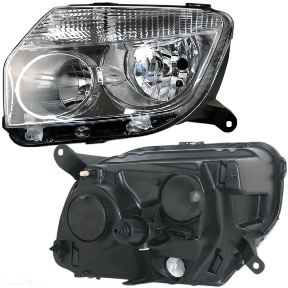REFLEKTOR LAMPA PRZEDNIA LEWA H1 H7 250602589R DACIA DUSTER HS 2010-2013 - 4
