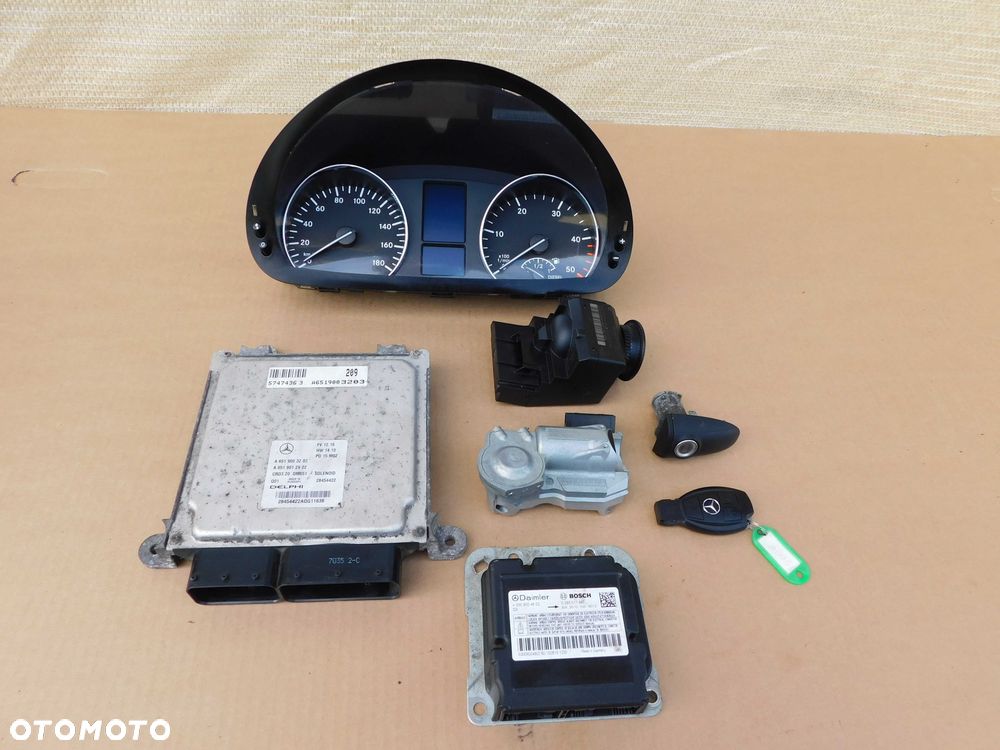 Zestaw startowy Mercedes Sprinter 906 2.2 CDI automat A6519003203 real foto