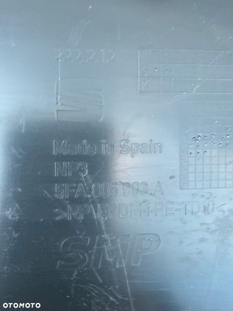 Spoiler zderzak przód Leon - 4