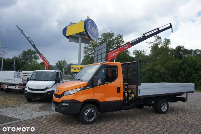 Iveco 35C16 rama podwozie skrzynia wywrotka HDS - 17