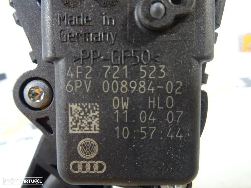 Pedal Acelerador Audi A6 (4F2, C6)  4F2721523 / 4F2 721 523 - 7