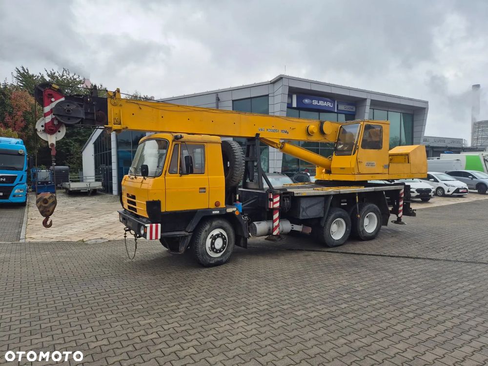 Tatra T815 6X6 / DZWIG 20 TON / 1 WŁ / SPRAWNY / POLSKA ZABUDOWA BUMAR / ŻURAW - 12
