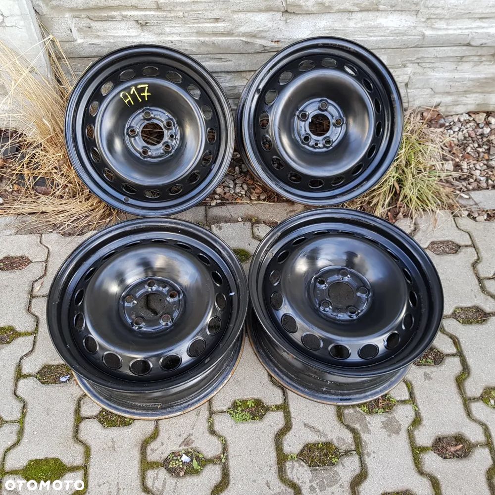 4x 6x15 ET39 5x98 Komplet felg stalowych Opel Combo, Fiat Doblo ,Tipo - 1