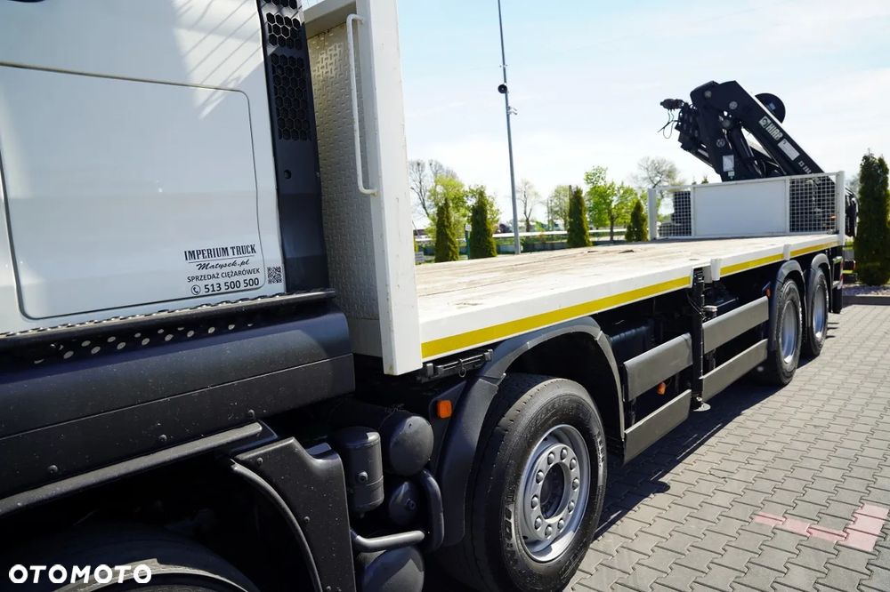 MAN MAN TGS 35.480 / 8x4 / HDS HIAB 288 EP-5 wysów : 12.7 M / SKRZYNIOWY - 7,4 M / UDŹWIG : 9400 KG / EURO 6 / STEROWANIE RADIOWE - 16