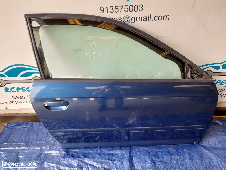 PORTA FRENTE FRONTAL DIREITA AUDI A3 8P SLINE S-LINE S LINE FECHO ELEVADOR MOTOR PUXADOR VIDRO - 3