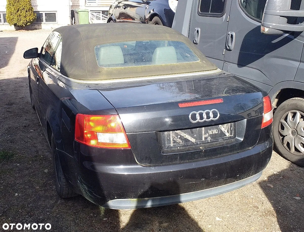 Na części Audi A4 B6 Cabrio S-Line 2.5 Diesel skrzynia biegów automat lak. LZ9W lampa drzwi zderzak maska - 3