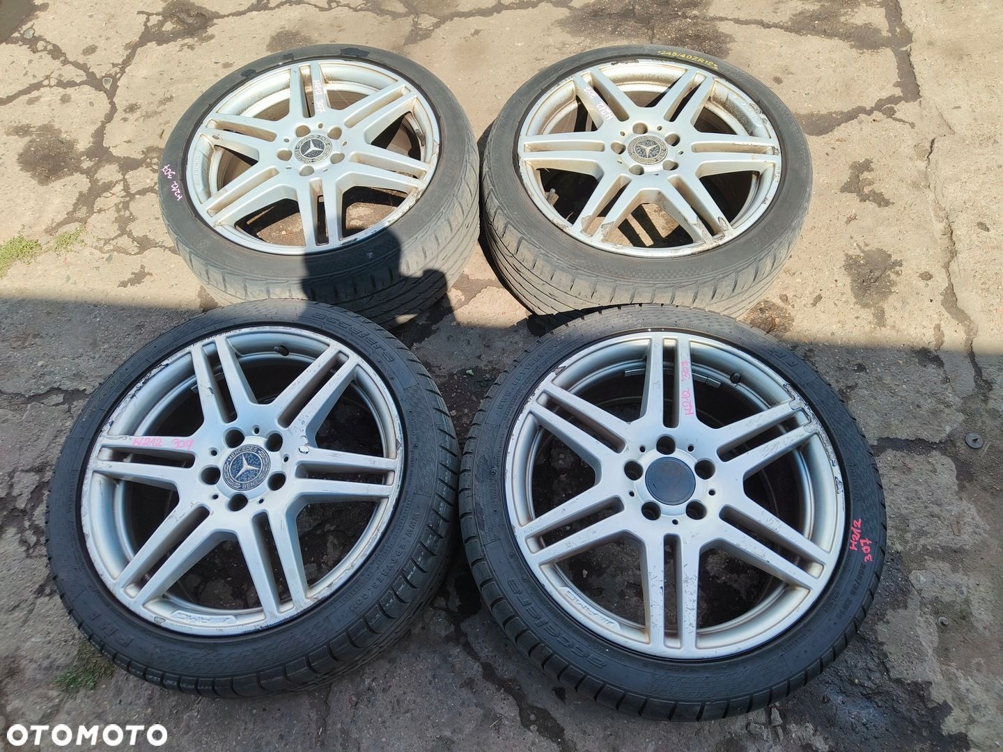 MERCEDES W204 W207 W212 FELGI ALUMINIOWE 18 5X112 245/40/18 265/35/18 - 1