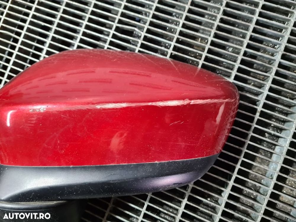 Oglinda stanga Mazda CX - 5 2012 - 2015 4 Usi Rosu (1074) Rabatabile RABATARE DEFECTA - 3