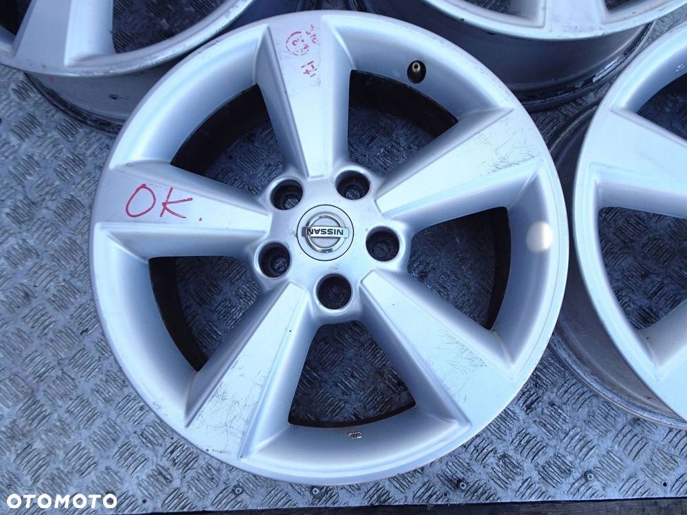 Alufelgi KPL. Nissan Qashqai J10 17" 5x114.3 ET 40 - 6