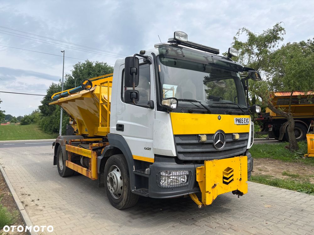 Mercedes-Benz Atego 1221 4x2 piaskarka solarka pług - 8