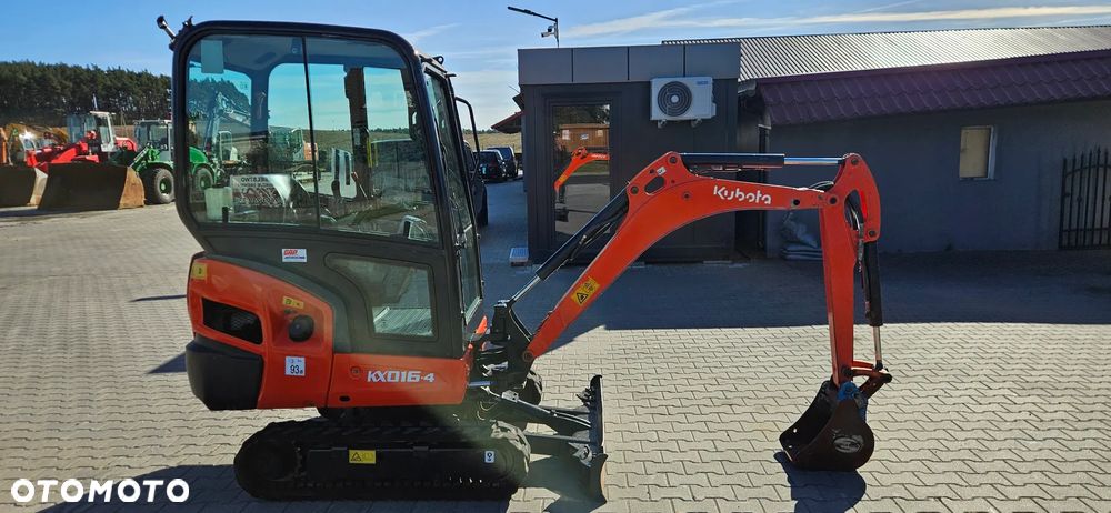Kubota KX 016-4 2600 mtg poszerzane gąsienice sprowadzona - 6