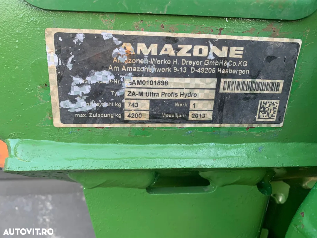 Amazone Zam Ultra Profis - 3