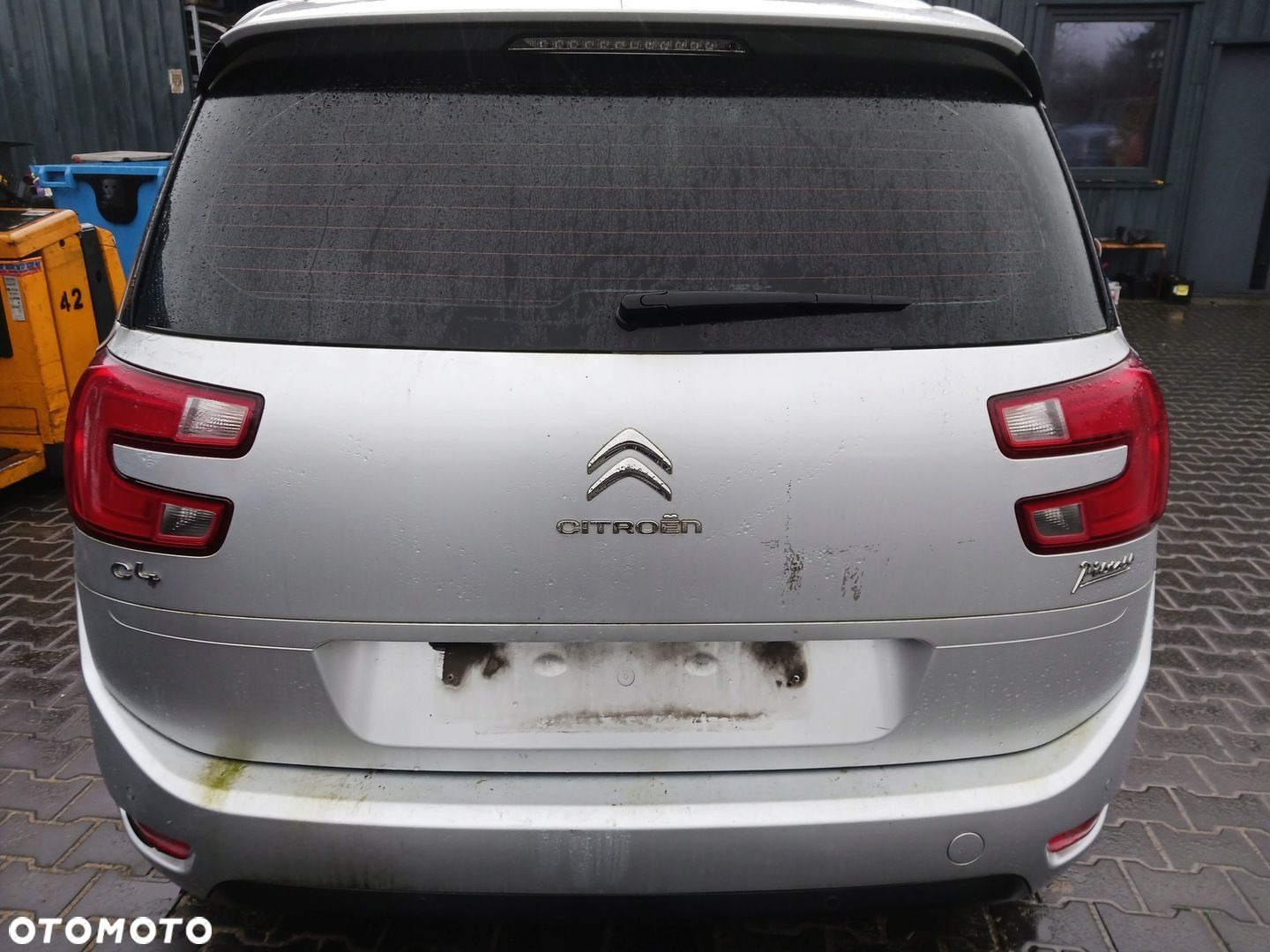 ZDERZAK TYŁ CITROEN C4 GRAND PICASSO II Z PDC 2014 ROK EZRC - 1