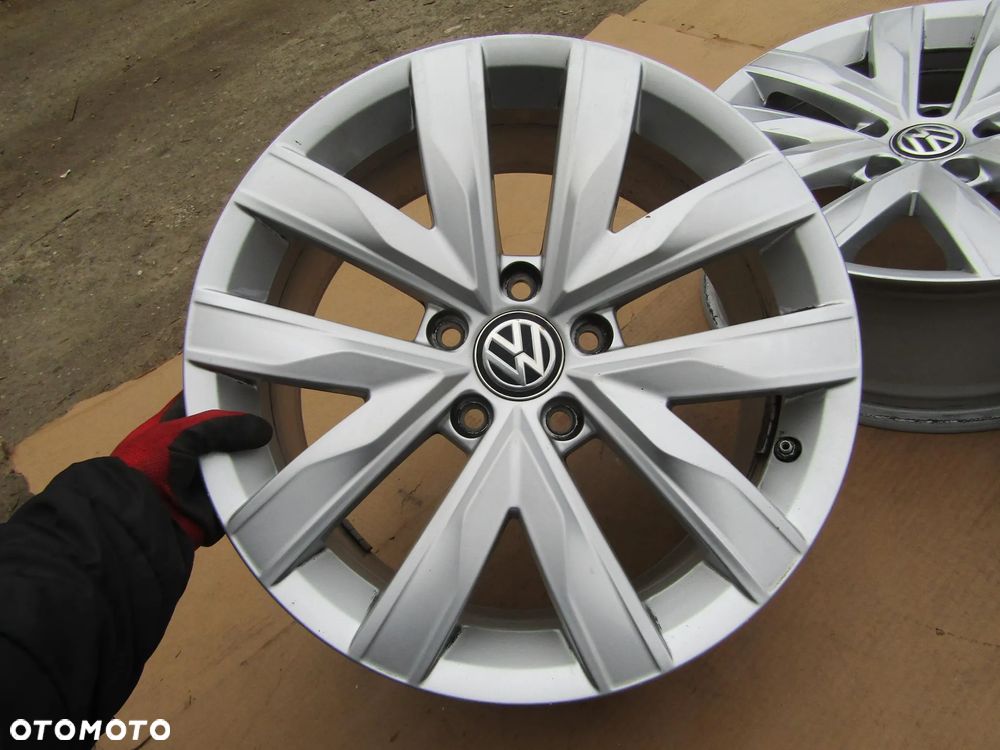 4x FELGI 17 VW Tiguan II Passat B7 B8 B9 Jetta Caddy Golf V VI VII VIII Skoda Kodiaq Karoq Octavia Yeti Superb Seat Tarraco Ateca - 13