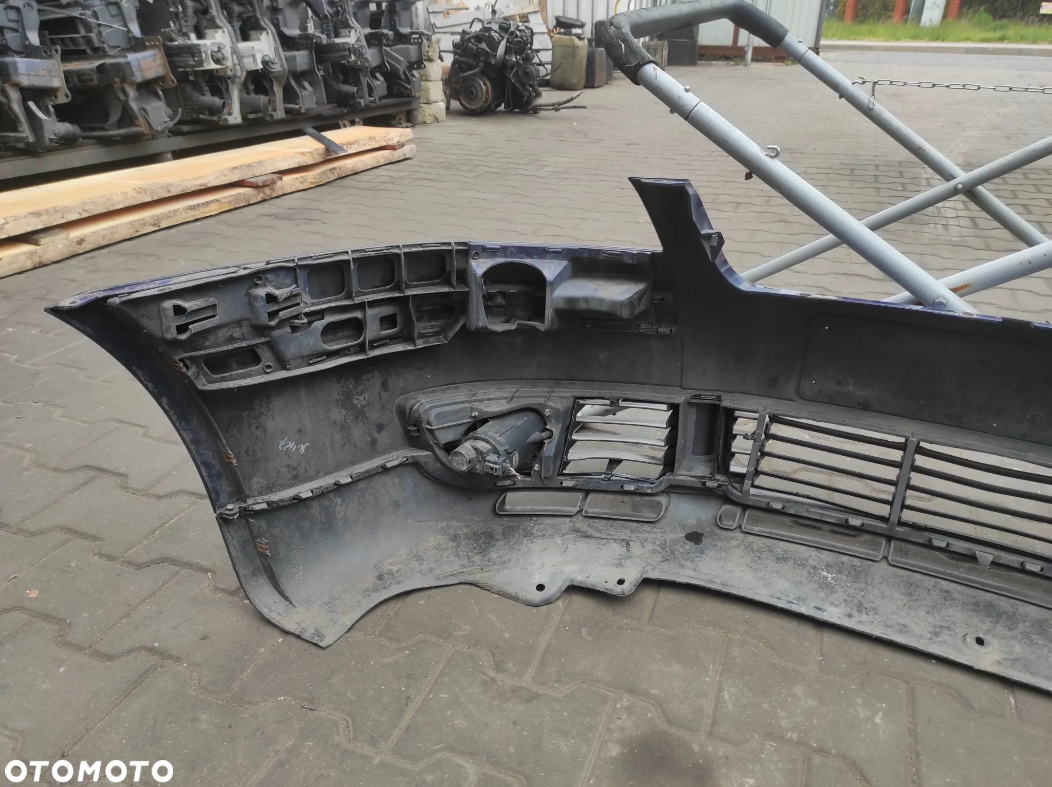 ZDERZAK PRZEDNI PRZÓD VW PASSAT B5 LIFT LB5N NIEBIESKI WYSYŁKA !!!! - 7
