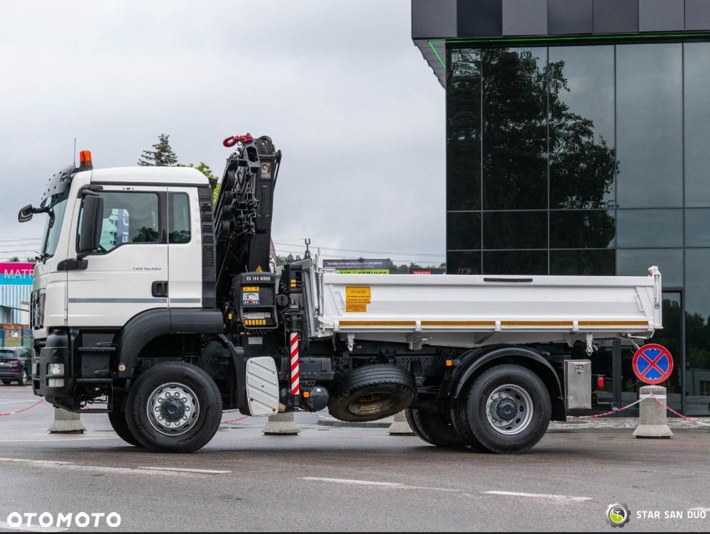 MAN TGS 18.360 4x4 HIAB 144 E-4 HDS Żuraw Wywrotka - 15