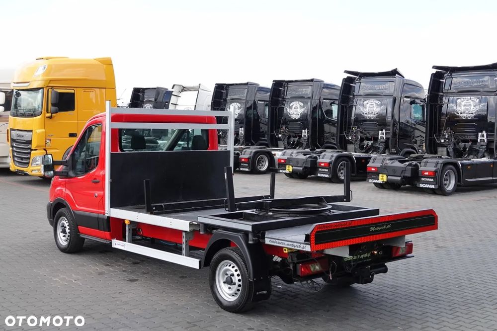 Ford TRANSIT 350 / PLATFORMA  / MANUAL / 3 MIEJSCA  / DMC 3500KG / - 10