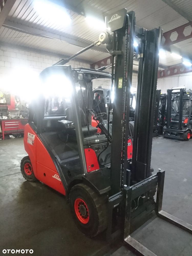 Linde [2007] WÓZEK WIDŁOWY LINDE H35D diesel 3,5tony - 3