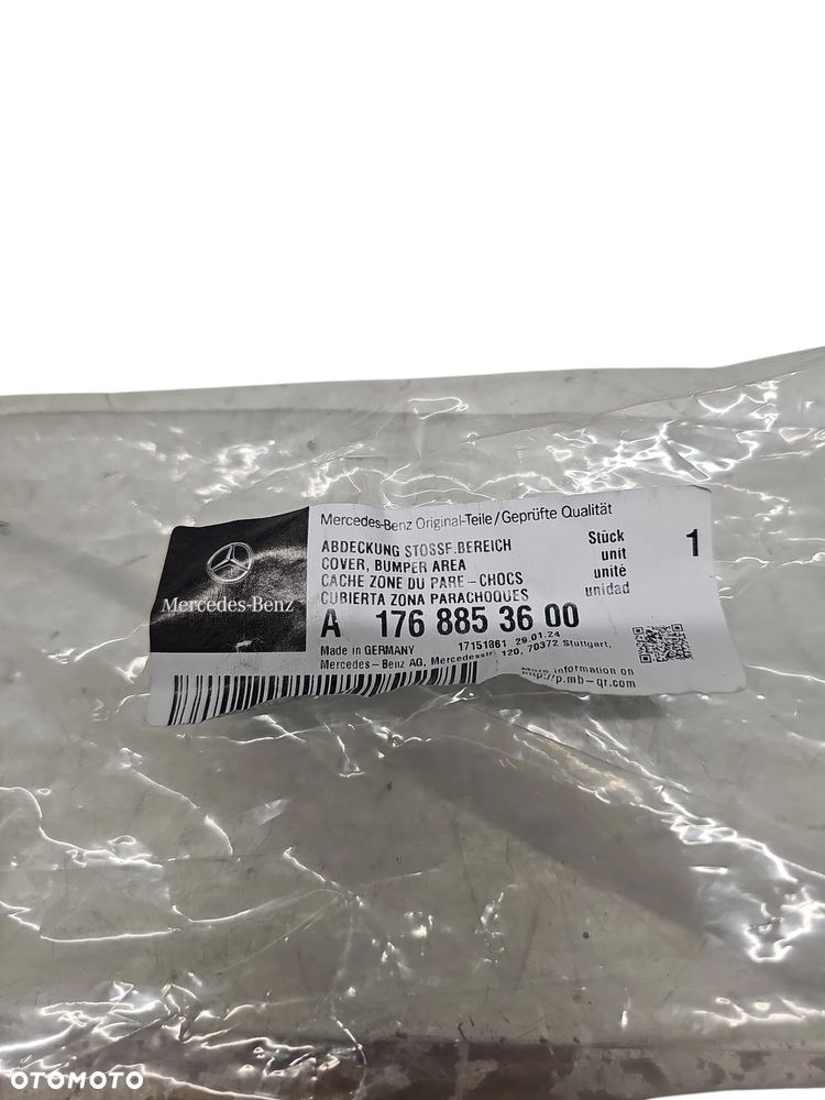 ATRAPA KRATKA ZDERZAKA PRZÓD PRAWA AMG LIFT MERCEDES CLA W117 - 3