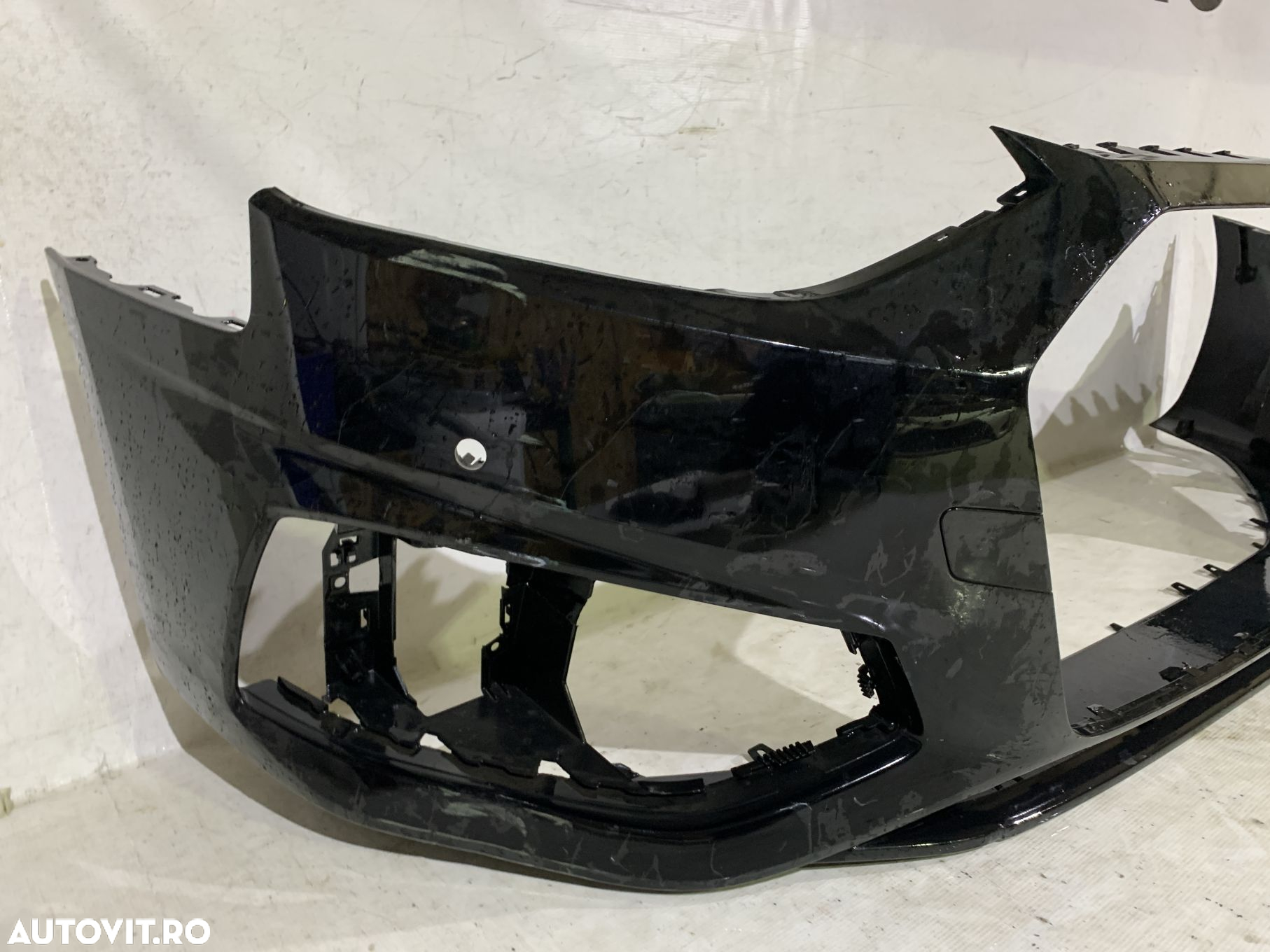 Bara fata Audi A4, B9, facelift, 2020, 2021, 2022, 2023, 2024, cod origine OE 8W0807437AH, cu gauri pentru senzori de parcare (4). - 3