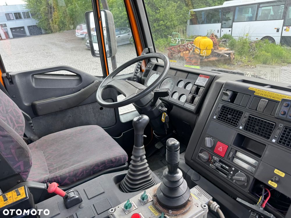 Iveco Eurotech 190E27 Hakowiec Solarka Piaskarka Pług Specjalny Tylko 94 tys km - 34