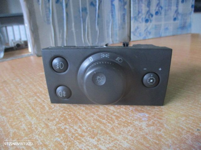 Interruptor 9185891 OPEL SIGNUM 2004 V6 3.0 CDTI 180CV 5P CINZA REGULADOR LUZES - 1