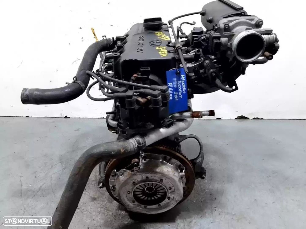 MOTOR COMPLETO HYUNDAI ACCENT II 2001 -G4EA - 4